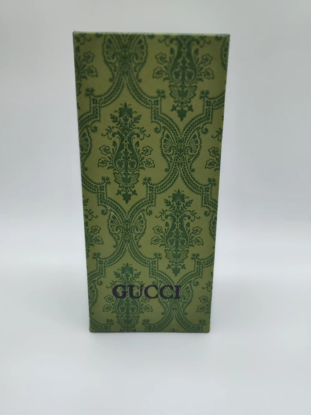 GUCCI Green Damask Gift Box Storage Box Luxe Packaging Decor Vanity LIKE NEW